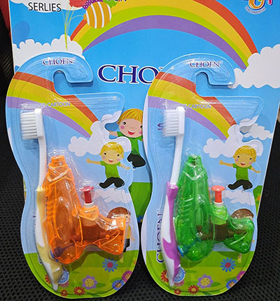 CHOFN659儿童软毛细牙刷带水枪 a15-3-3