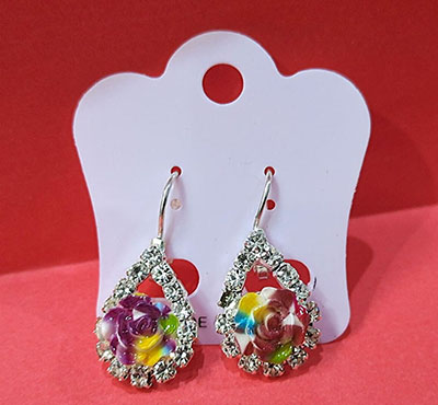 秒杀混款韩版长款流苏耳环耳钉网红耳坠糖果色小清新耳钉C3-1-2