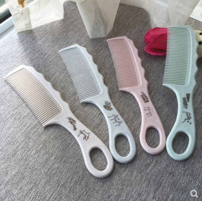 29号梳子加厚成人大号梳子不掉齿密齿梳折不断熟胶带孔C2-1-6C3-1-6