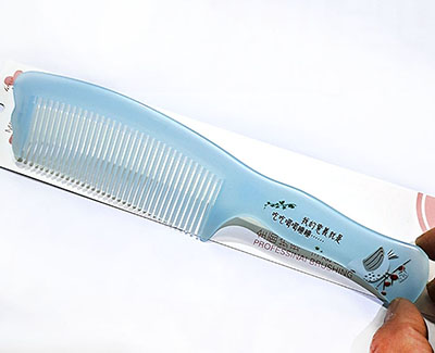 11号大号印花美发梳防静电密齿顺发梳家用女长发直发梳E2-4-2