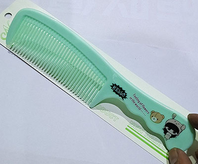 12号大号印花美发梳防静电密齿顺发梳家用女长发直发梳子C2-4-4