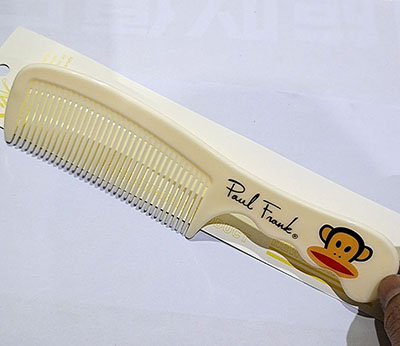 12号大号印花美发梳防静电密齿顺发梳家用女长发直发梳子C2-4-4