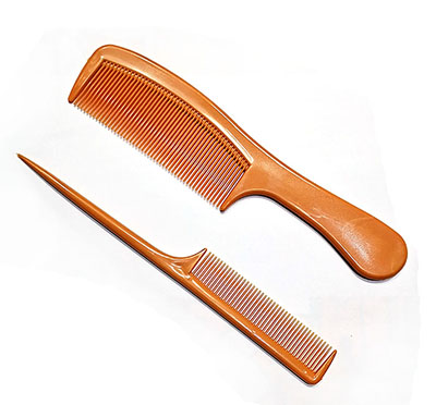 64号（2个装）梳子塑料梳子洗发梳子中齿...