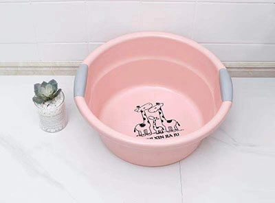 CX-7020北欧色双扶手脸盆洗衣盆家用洗菜盆洗衣服盆塑料盆子洗脚盆八B21-1-1