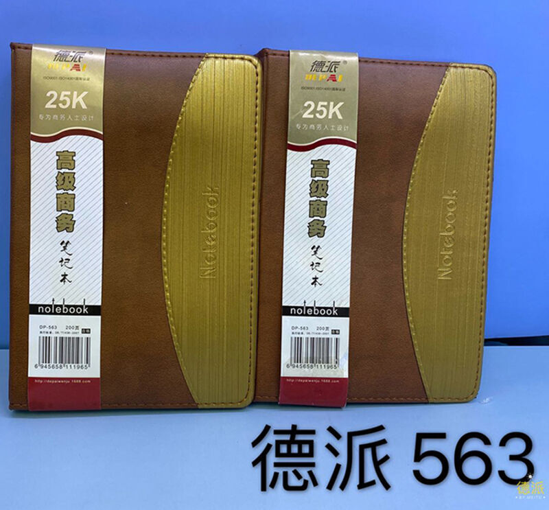 雪宁XN-563精品皮面200张5*21.8cm记事本笔记本A29-1-2