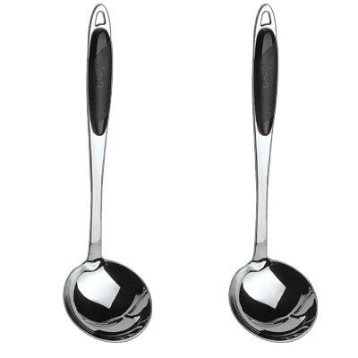 加厚长黑柄汤盛汤勺厨房家用厨具-1000/件A12-1-1