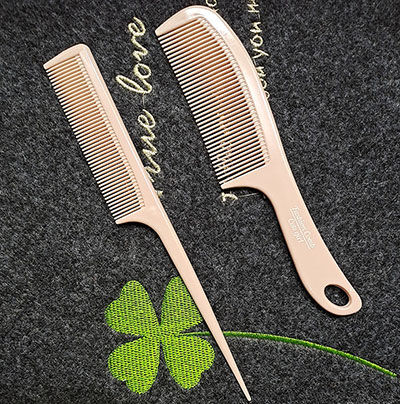 2个装北欧色少女梳子卷发梳 按摩美发顺发梳套装