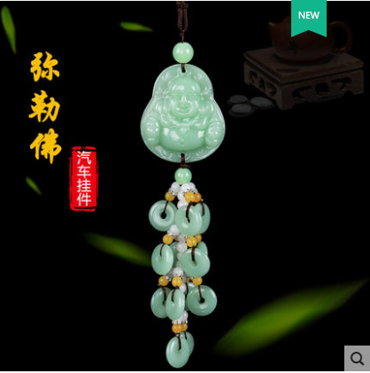 汽车挂件 车载后视镜吊坠 车内男女车饰品挂件c7c8空