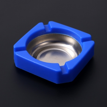 创意家用 办公室 烟灰缸彩色方形 (480个/箱)个 八A1-3-3