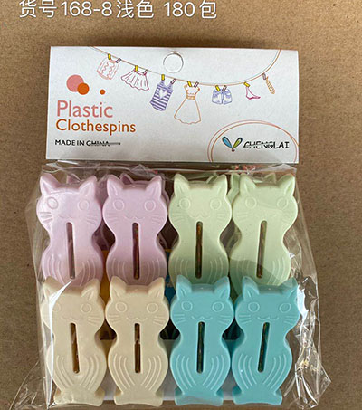 （180/件）168-8个大号防风晾晒夹内裤内衣袜子夹耐用晒衣架夹子八B32-3-3