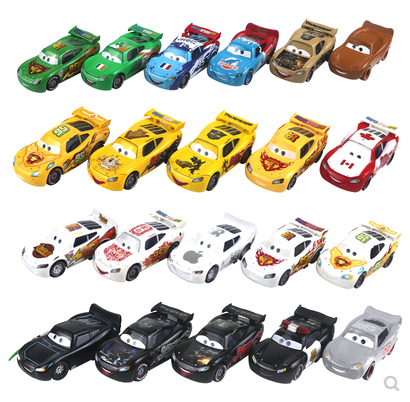 403赛车汽车总动员国际赛车总动员塑料玩具泥巴闪电拉线玩具A23-1-1