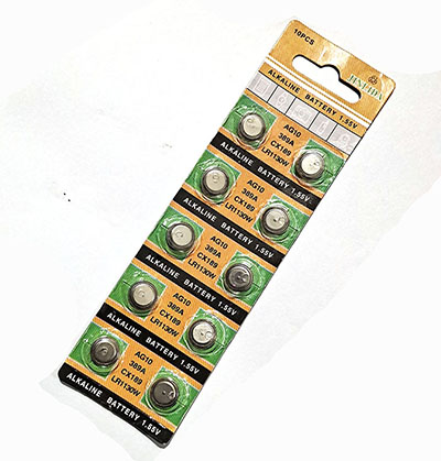 AG3纽扣电池 10颗装电池-1000/件20/盒六B31-4-5