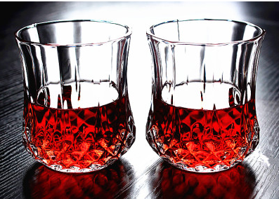 JSK-13801钻石杯水晶玻璃小酒杯无铅玻璃杯-