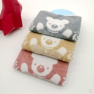 毛巾纯棉洗脸巾卡通儿童毛巾家用柔软吸水擦巾八B38-4-上