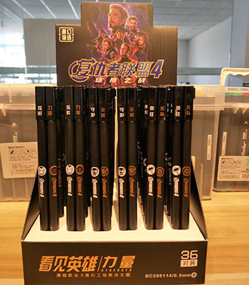 289114创意中性笔韩国一对两只装学生可爱创意笔六B21-4-2