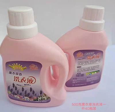 500ml洗衣液衣服清洁用品六B21-3-1