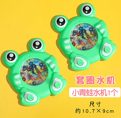 2938A套圈圈水机玩具80后怀旧游戏机儿童益智套圈机六B27-4-3