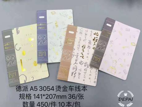 3074烫金美好一天车线本C11-2-4