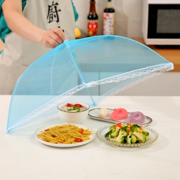新款神器可折叠餐桌罩子方形食物菜罩44*...
