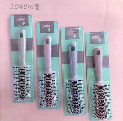 2848插卡排骨梳卷发梳子板梳美发造型梳360/箱六A5-3-2