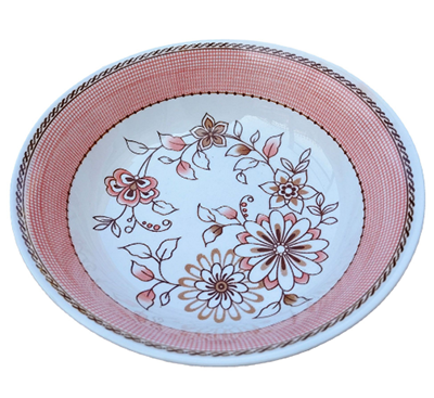 （一级）8.3英寸新中式全彩简约陶瓷饭盘 印彩航空盘（无售后）六A2-4-1-5-1