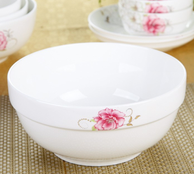 8寸护黑江山骨瓷汤碗大号碗面汤泡面碗（无售后不包运输破损）/六A6-3-1