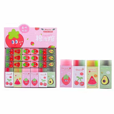 xp-2765草莓橡皮擦 儿童橡皮擦 文具礼品 小学生用品 小学生奖品 文具礼品套装六B42-1-5