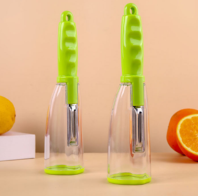 带收纳盒刨子刮皮刀 家用瓜果多功能去皮器 削皮器六2号ZBJ3号-2-2