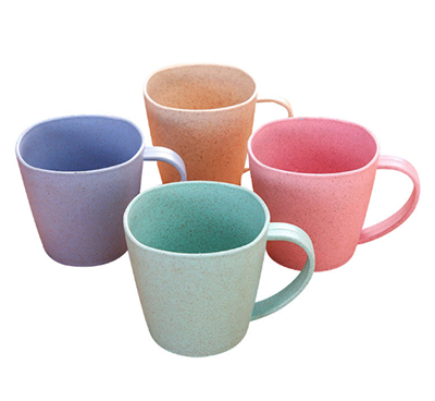 小麦秸秆创意韩国牙杯情侣刷牙漱口杯/B4-3-1