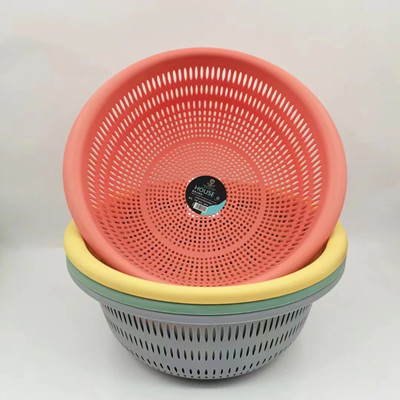 YDL-8234圆筐 塑料沥水洗菜篮六B21-2-1六B29-2-1