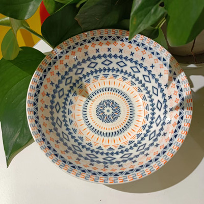 特级6寸陶瓷餐具陶瓷碗家用碗碟随机混搭（破损自理）六A6-1-1