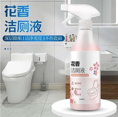 花香洁厕灵 净马桶清洁剂 厕所去污渍 卫生间泡沫洁厕液 除臭神器六B16-1-2