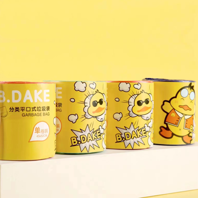 0078  爆款 超大卷平口加厚垃圾袋 B·DAKE小黄鸭 爆款 一件120  B1-3-1