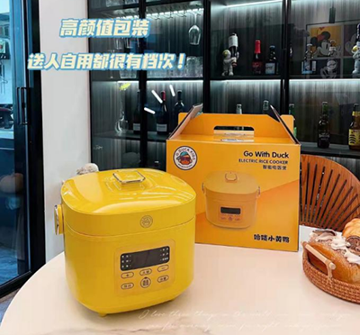 G.DUCK小黄鸭3L家用多功能电饭煲煮饭煲汤焖炖定时电饭锅B36-2-4