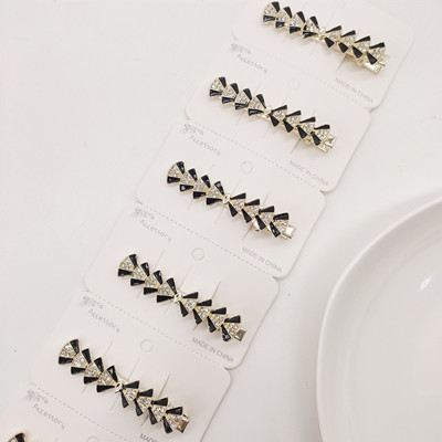 边夹发夹蝴蝶结头饰气质百搭侧边夹 C3-3-3