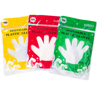 彩袋100型#C06DG#一次性手套 清洁手套 染发手套六B31-3-3