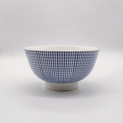4.一级5寸直口碗日式创意家用陶瓷碗饭碗 100/件 D7-2-1
