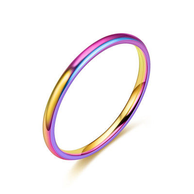 特价18号简约素圈戒指ins冷淡风指环 C10-2-2