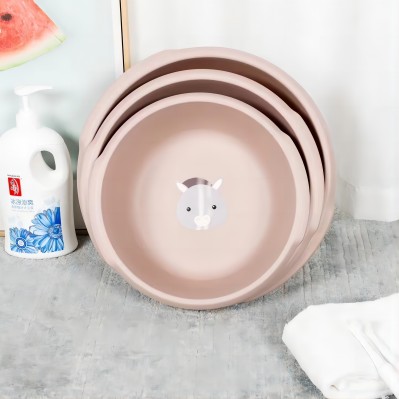 CX-7032家用塑料洗脸盆北欧风卫生间学生宿舍洗衣洗菜脸盆六B21-4-1