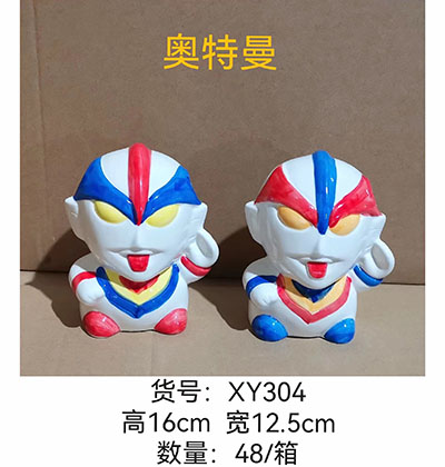 创意礼品5寸陶瓷存钱罐礼品摆设公仔（8-9款混搭））六B9-2-1