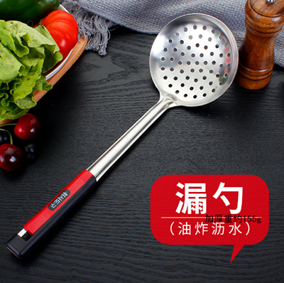 （500/件）3135韩文不锈钢锅铲 防烫加厚炒漏勺六B34-4-1