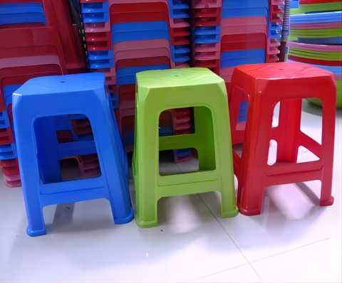 106 塑料高凳 加厚彩色塑料凳子-A5-1-1