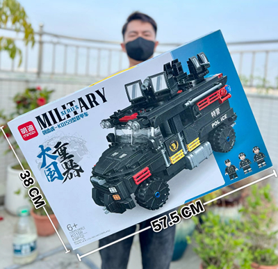 K0159-K0268明迪大国重器特警&二战航母战舰&战斗飞机拼装积木海陆空（3c认证）B23-2-4