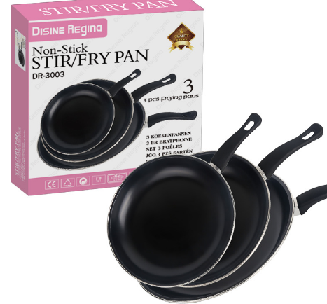 外贸出口锅具套装 3件套 精品爆款 cookware set