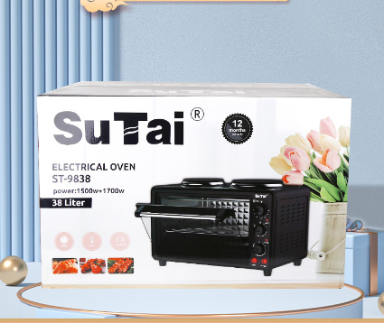 跨境电商外贸出口欧规插头电烤箱 面包机 38升 Toaster Oven 38L