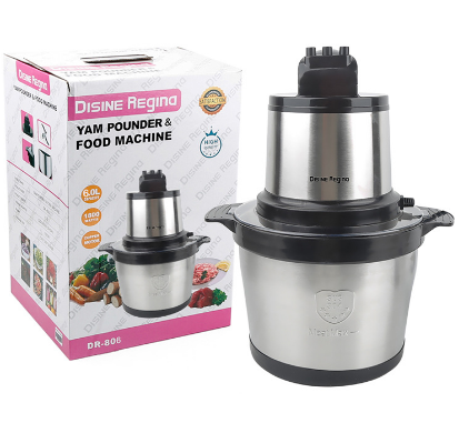外贸出口英文欧规插头搅拌机料理机meat grinder 6L fufu machine