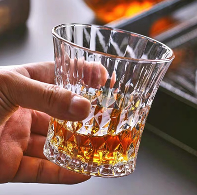 13602威士忌酒杯加厚玻璃杯家用水杯创意洋酒杯酒吧啤酒杯六B27-3-2