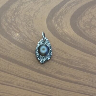 2-024（单吊坠）一眼扎基拉姆金刚杵小吊坠古法传承锤纹工艺男女款国潮复古钥匙扣挂件