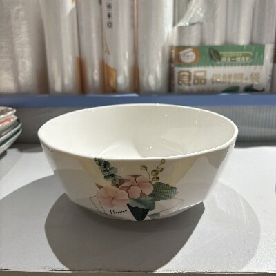 （一等）8寸钻石汤碗家用新款陶瓷餐具吃饭碗大号汤面碗—优佳丽20个/件八A1-1-1