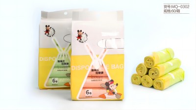 MQ-0302婴淘米奇抽绳式垃圾袋家用加厚厨房办公室垃圾袋 60包/件六B2-2-2